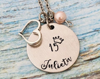 Quinceanera Necklace - Etsy