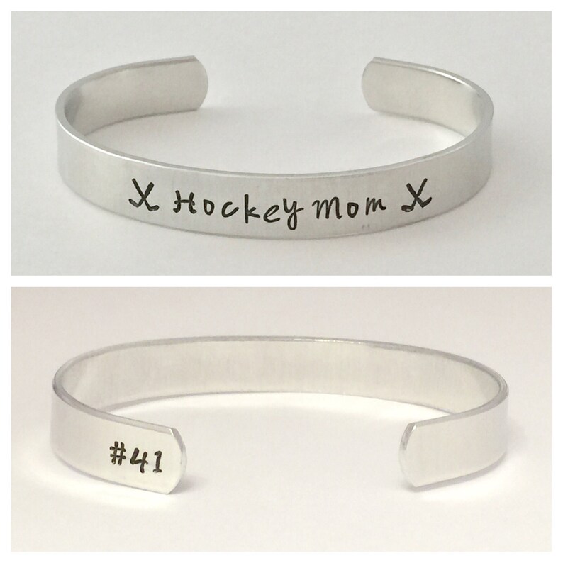 hockey mom bracelet