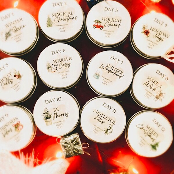 Essential Oil Advent Calendar Etsy UK