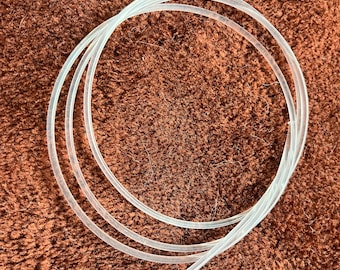2.5mm nylon (clear) tailgut material
