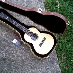 Tenor Ukulele 14 fret Pineapple/Standard model with case by Michael J King image 10