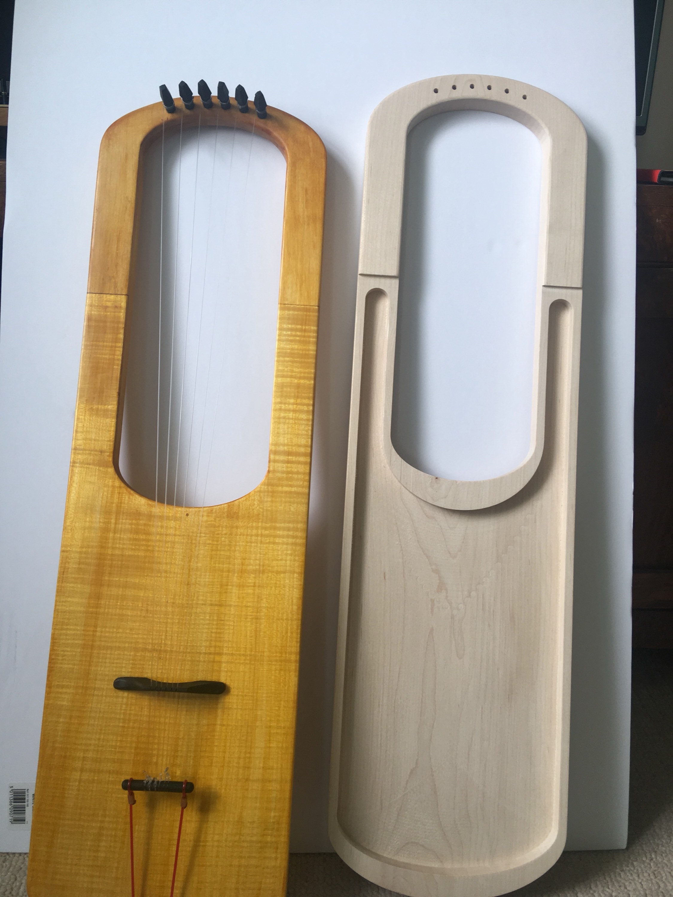 Anglo Saxon Lyre Kit. Make your own lyre Etsy