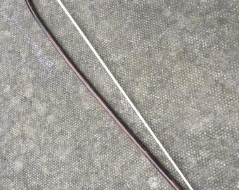 Simple fixed arch bow for bowed lyres,   Jouhikkos, Moraharpas,  medieval viols etc