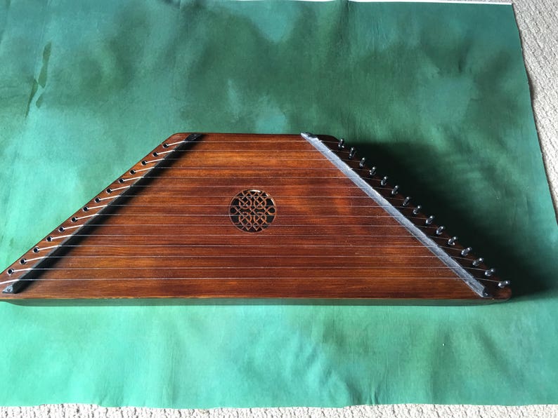 Psaltery plucked 15 string model in G or D Etsy