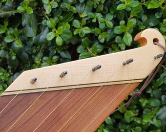5 string Kantele in cedar and maple