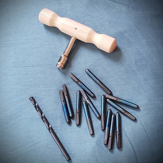 21 Zither pins set complete with wooden handed tuning key and Etsy