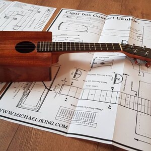 Plany na ukulele z pudełka na cygara