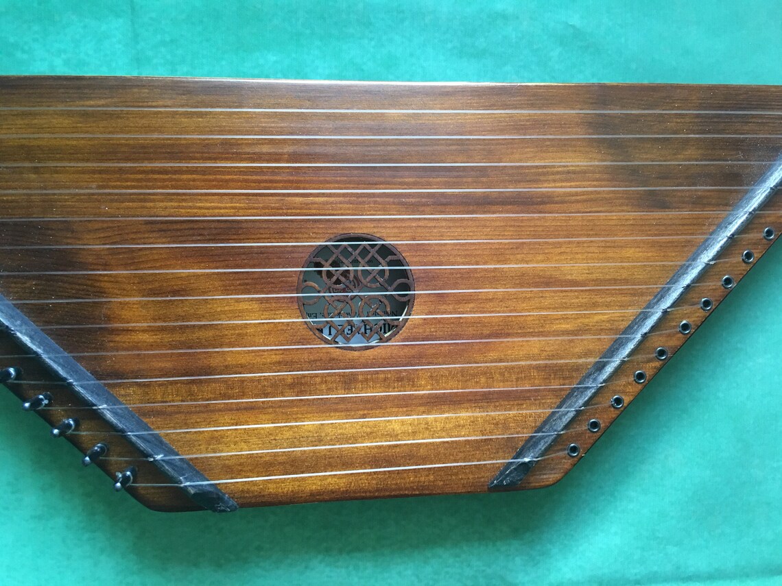 Psaltery plucked 15 string model in G or D Etsy