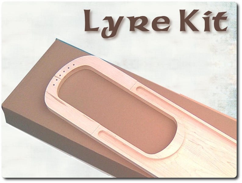 Anglo Saxon Lyre Kit. Make your own lyre Etsy