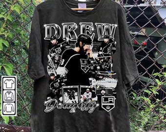 Comfort Color Drew Doughty T-Shirt - Drew Doughty Sweatshirt - Retro American Ice Hockey Tee For Man and Woman Unisex T-Shirt