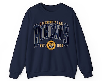 Quinnipiac Hockey Shirt, Quinnipiac Hockey Sweatshirt, Quinnipiac Hockey Crewneck, Quinnipiac Hockey Cadeau, Quinnipiac Hockey T-shirt