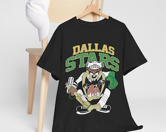 Camiseta de hockey de Dallas, sudadera de hockey de Dallas, cuello redondo de hockey de Dallas, regalo de hockey de Dallas, camisa de hockey de Dallas, sudadera con capucha de hockey de Dallas