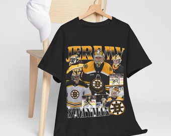 Vintage 90s Graphic Style Jeremy Swayman T-Shirt, Sweatshirt, Hoodie, Jeremy Swayman Shirt, Retro American Ice Hockey, Vintage Bootleg