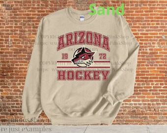 Arizona Hockey T-Shirt, Arizona Hockey Shirt, Arizona Hockey Sweatshirt, Arizona Hockey Crewneck, Arizona Hockey Gift, Arizona Hockey Hoodie