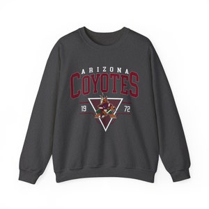 Vintage Arizona Coyotes Sweatshirt, 90s Arizona Hockey Sweatshirt, Retro Style Hockey Crewneck, Arizona 90s TShirt image 4