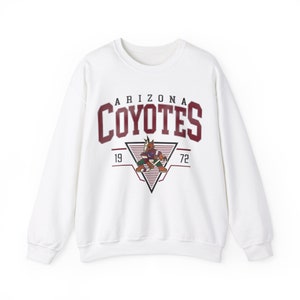 Vintage Arizona Coyotes Sweatshirt, 90s Arizona Hockey Sweatshirt, Retro Style Hockey Crewneck, Arizona 90s TShirt zdjęcie 6