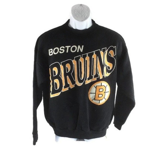 Vintage Boston Bruins Sweatshirt, Bruins Tee, Hockey Hoodie, College Sweater, Hockey Fan Shirt, Boston Hockey Shirt