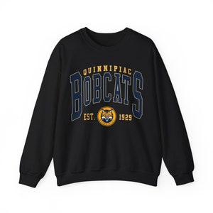 Chemise de hockey Quinnipiac, sweat-shirt de hockey Quinnipiac, col rond de hockey Quinnipiac, cadeau de hockey Quinnipiac, T-shirt de hockey Quinnipiac image 6