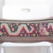 RARE VINTAGE Silk Hand Woven Embroidered Textile Ethnic Piece Tradition Costume pink Indigo Lumbar Pillow Case
