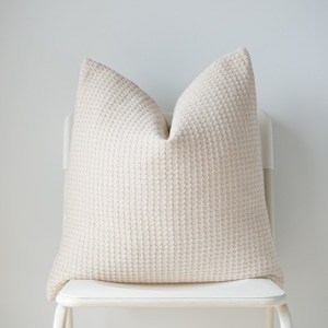 Neutral Hemp hand woven Pillow Cover