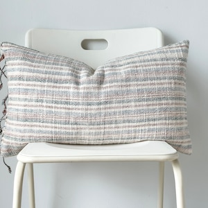 Tribal Hemp Hand Woven Natural Dye Color Pillow Cover