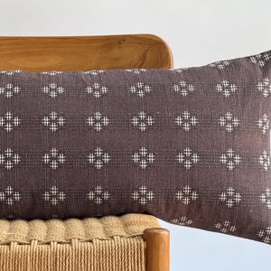 Lumbar Pillow, purple Pillow, # Pillow, BoHo Pillow, Home Decor, Decorative Pillows