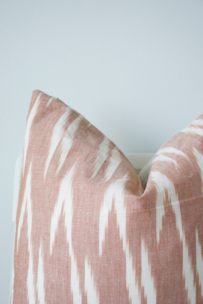 Indian Hand Woven Natural Dye Color Pillow Cover
