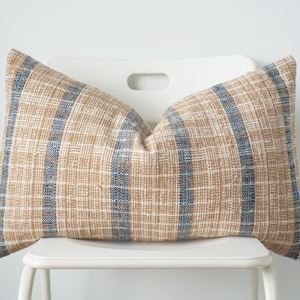 Hand Woven Natural Dye faded Color Pillow Cover