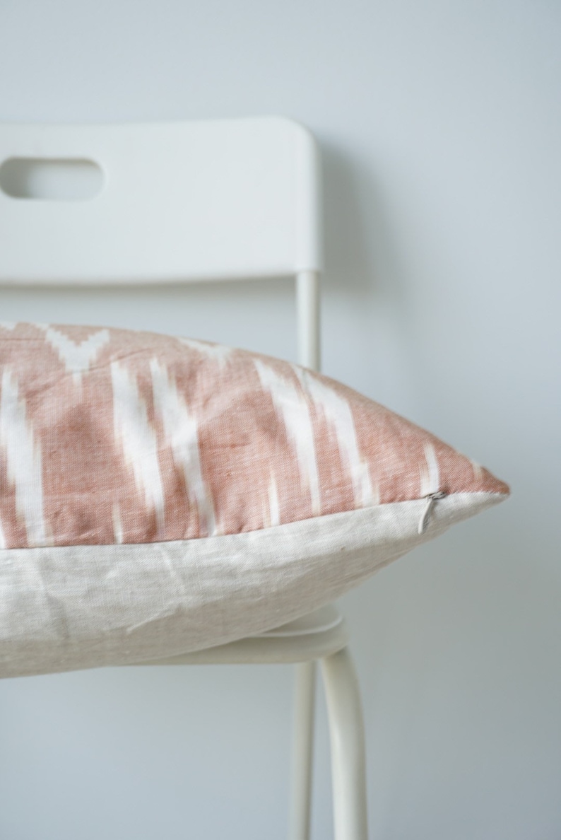 Indian Hand Woven Natural Dye Color Pillow Cover