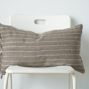 Tribal Hemp Hand Woven Natural Dye Color Pillow Cover