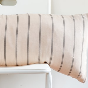 Handwoven Lumbar Pillow Cover: Vintage Karen Batik, Boho Farmhouse Decor (14&quot; x 36&quot;)