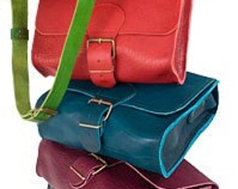 Handbag *BELLA* Gr.3 Natural Leather Shoulder Bag Leather