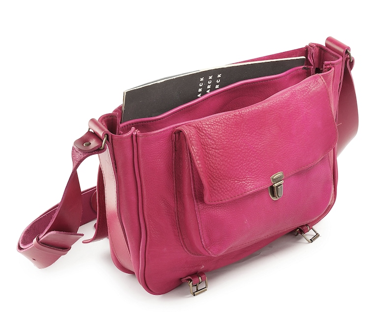 Hirtentasche aus rein pflanzlich gegerbtem Oberleder Etsy