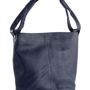 Shopper, large handbag, shoulder bag, leather bag, made of soft leather image 7