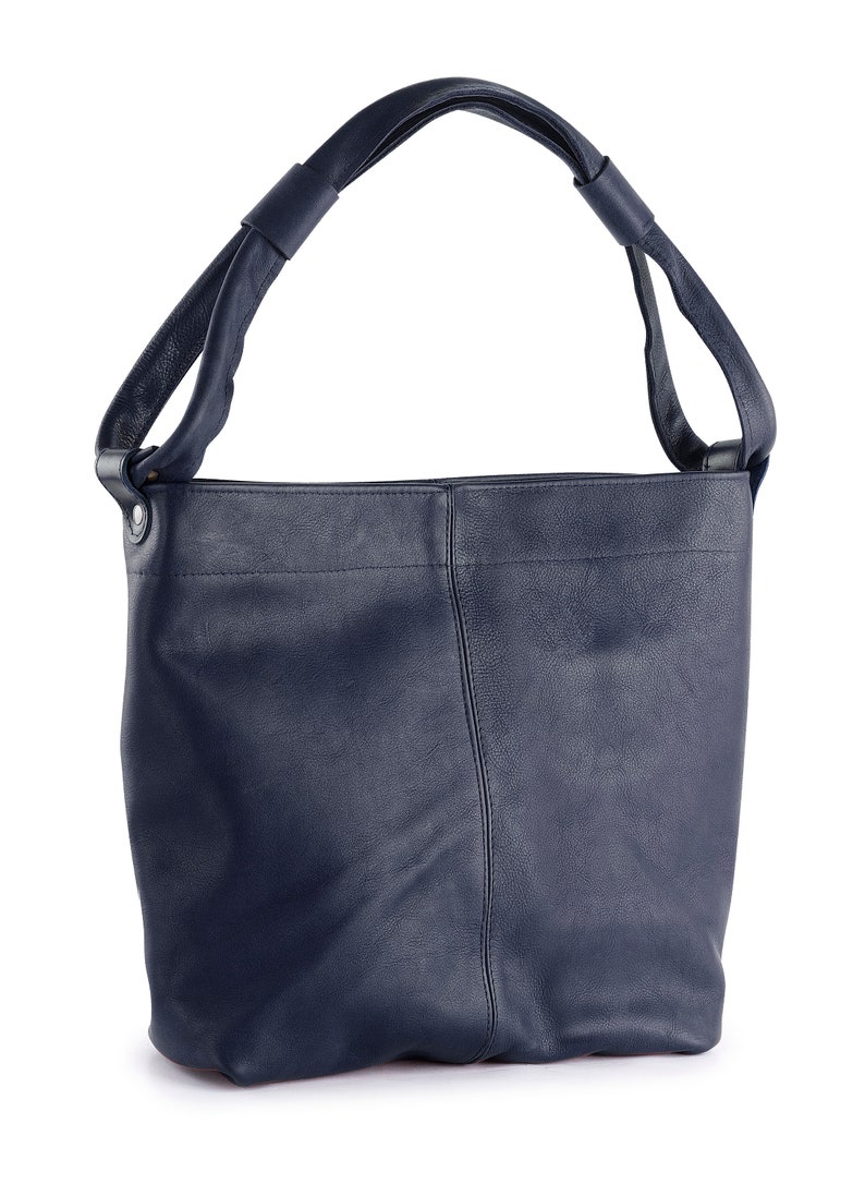 Shopper, large handbag, shoulder bag, leather bag, made of soft leather image 7