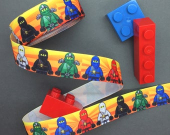 YARD LEGO NINJAGO GROSGRAIN RIBBON CHARACTER