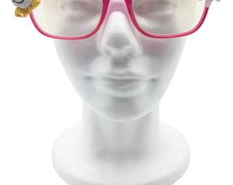 BCBGMAXAZRIA Eyeglasses Frames Cerise Blush Laminate H20692 