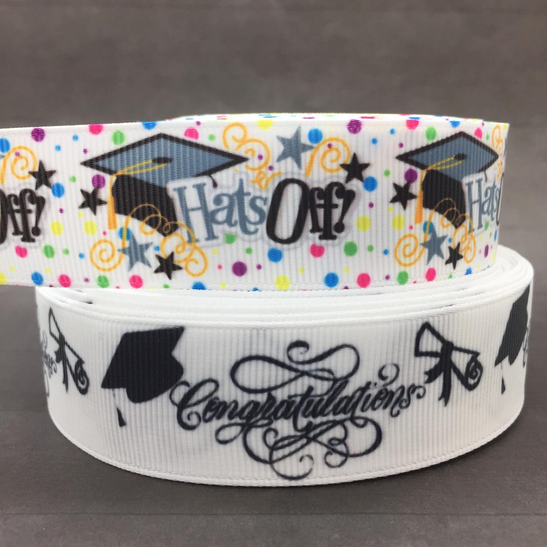 Graduation Ribbon Pattern Graduation Grosgrain Ribbon 1