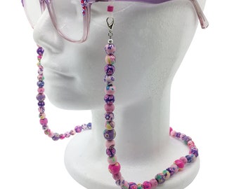 Beaded Eyeglass Chain, Reading Glasses Necklace, Eyewear Holder, Readers, Sunglasses