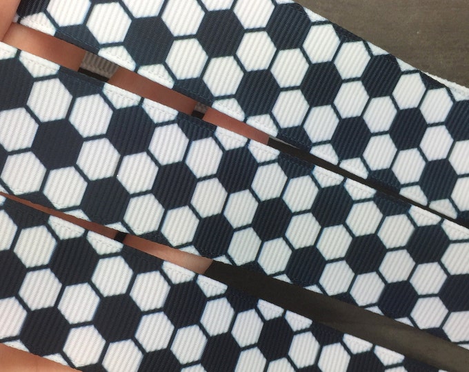 Soccer Ball Ribbon, Sports Themed Ribbon 7/8 22mm, 5 Yards Etsy