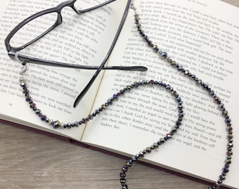 Beaded Eyeglass Chain, Glasses Holder Necklace, Sunglasses Strap, Eyewear Cord