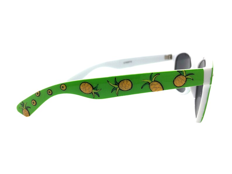 Handpainted Pineapple Sunglasses