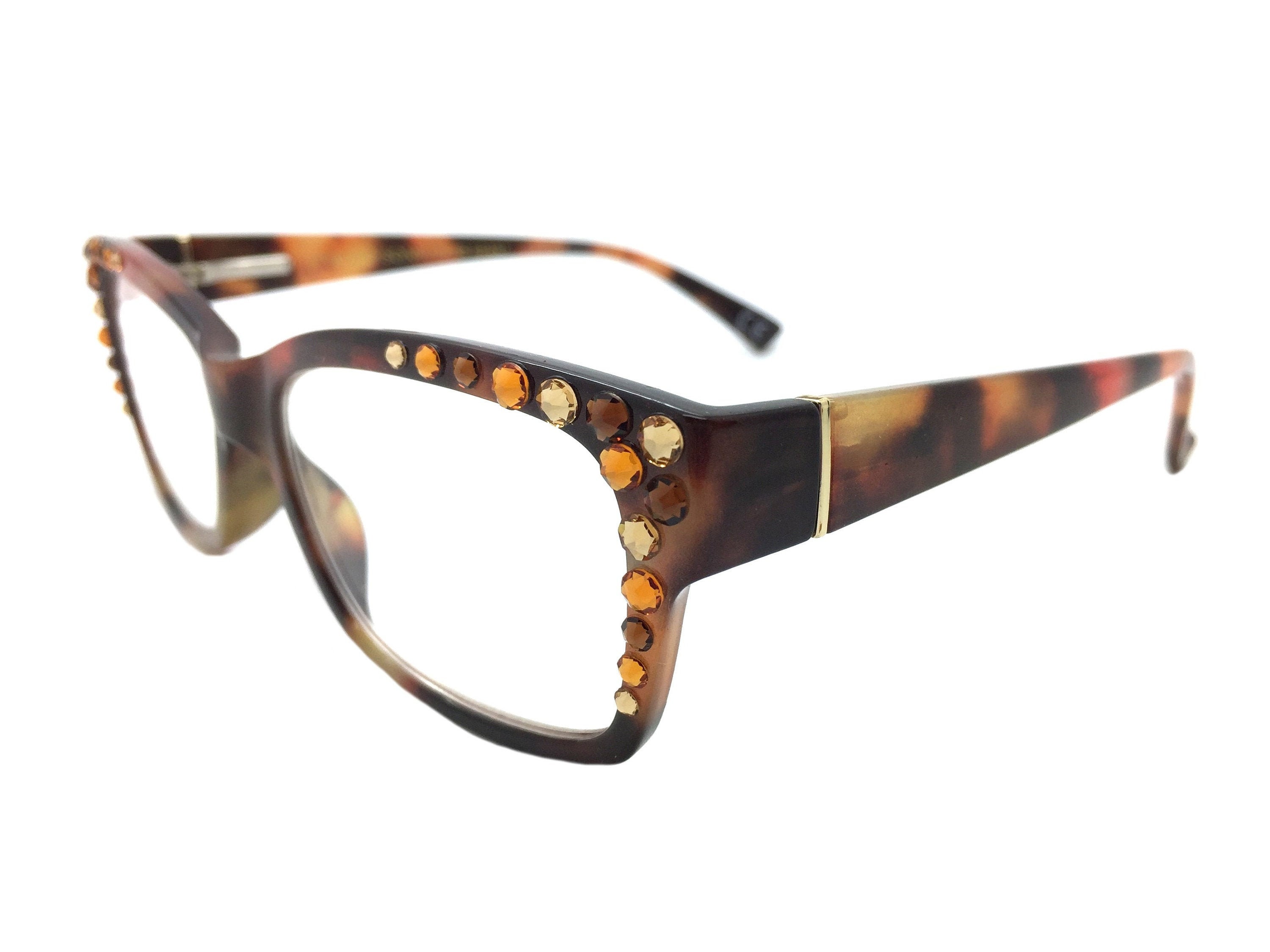 Foster Grant Reading Glasses 2.5 or 2.75 Embellished Readers Etsy