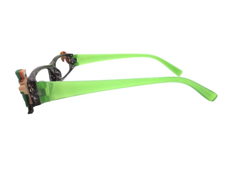 Patrick/'s Day Reading Glasses Green Eyeglasses with Leprechaun and Rainbow St +1.75 Readers