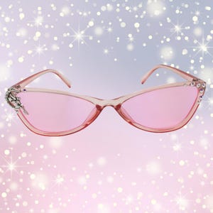 Celestial Fairy Moon Bling Crystal Rhinestone Sunglasses for Women