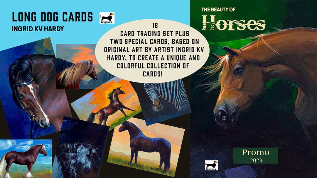The Beauty of Horses Trading Cards 21 Card MASTER Set Etsy