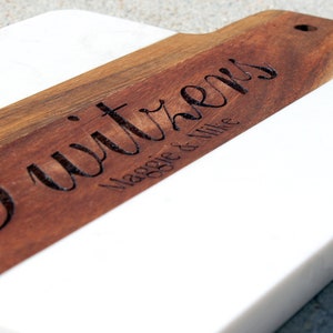 Marble Wood Charcuterie Board, Wedding Gift, Gift for Couple, Anniversary Gift, Housewarming Gift, Engagement Gift, Bridal Shower Gift