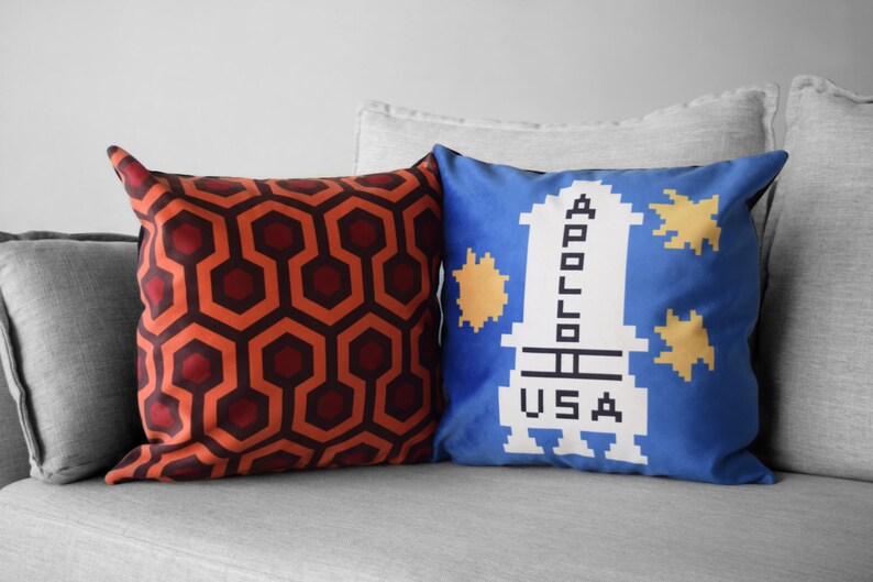 The Shining Set of 2 18 Velveteen Pillow Cases Etsy