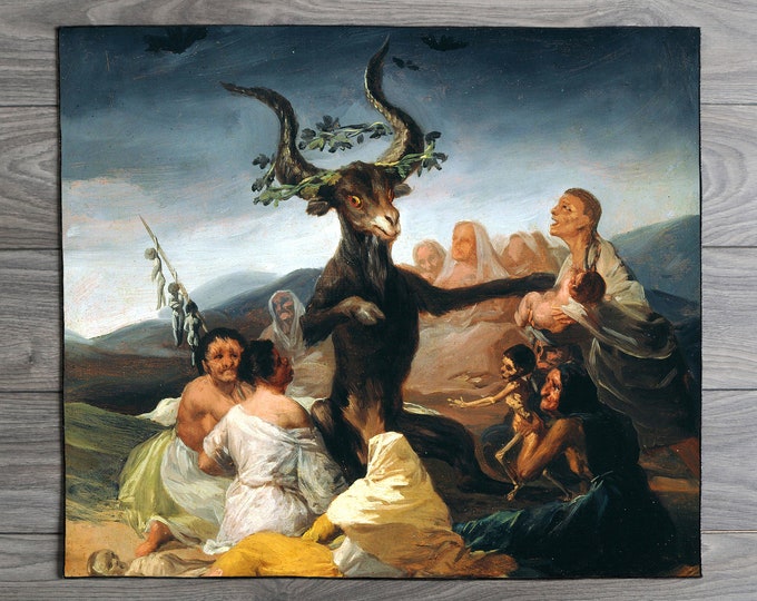 Картина гойи шабаш ведьм