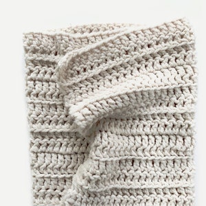 Crochet Pattern Easy Beginner Blanket Throw Afghan THE COMODO image 2